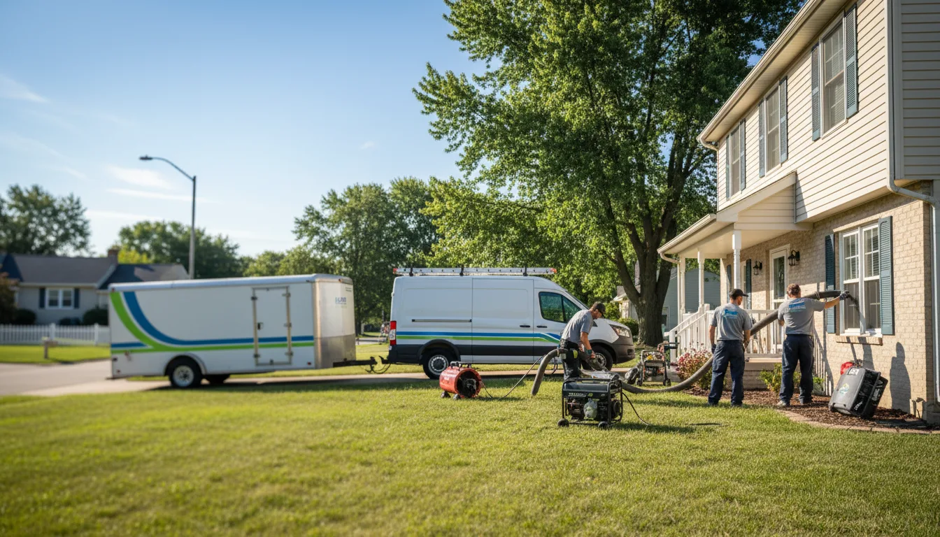 Flooded Basement Restoration And Cleanup With Repair in Wonder Lake, IL near me
